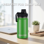 Premium Quality 304 Stainless Steel Water Bottle with Lid Vacuum Flask for Hot Cold Drinking