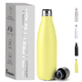 Insulated Water Bottle Double Wall Vacuum Stainless Steel Bottle Leak Proof Keeps Hot and Cold Drinks for Outdoor Sports