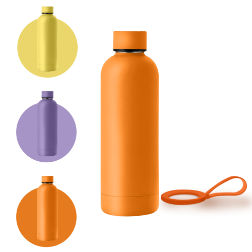 Wholesale Narrow Mouth Stainless Steel Water Bottle with Straw Sports Water Bottle Vacuum Insulated Flask Customized