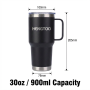 Wholesale Vacuum Insulated Wide Mouth Jug with Handle and Lid and Cleaning Brush for Camping and Outdoor Sports