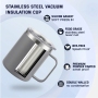Best Selling Stainless Steel Vacuum Insulated 924ozl Travel Mug Portable Thermal Coffee Mug for Camping Outdoor Sports Office