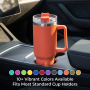 HENGTOO Wholesale 40oz Tumbler with Handle and Straw, Custom Logo Double Wall Insulated Travel Mug, 40 oz Stainless Steel Water Bottle Manufacturer