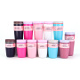 Promotional Custom Logo Eco-Friendly BPA Free Stainless Steel Double Wall Vacuum Insulated Coffee Travel Mug Lid Non Office Cup