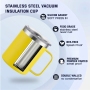 Custom Logo 12Oz Stainless Steel Water Bottle Vacuum Insulated Leakproof Flask for Sports and Travel