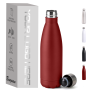Stainless Steel Leakproof Insulated Tumbler Small Gym Water Bottle for Hot & Cold Drinks BPA Free Sports Metal Tumbler