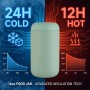 Best Selling Sublimation Blank Custom Stainless Steel Double Wall Vacuum Insulated Gift Cup with Spoon for DIY Gifts Promotional