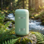 Top-rated 12oz Portable 304 Stainless Steel  Vacuum Insulated Tumbler with Handle and Lid  for Hot Soup Lunch Camping