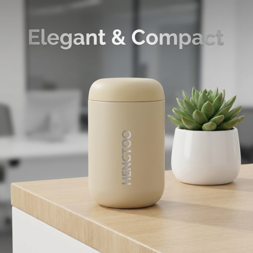 Wholesale Custom Logo Stainless Steel Vacuum Water Bottle Wide Mouth Flask with Spoon for Travel Cycling Gift