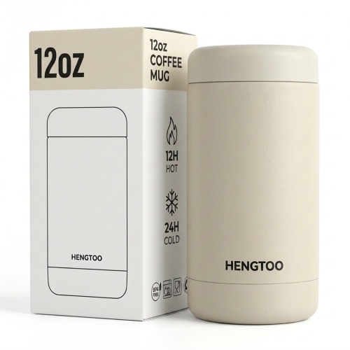 Hot Sale 304 Food Grade Stainless Steel Vacuum Insulated Tumbler 350ml BPA Free Eco-Friendly Portable for Coffee