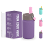 BPA Free Stainless Steel Kids 12oz Water Bottle Straw Drinking Children Kids Drink School Cute Pattern Water Bottle