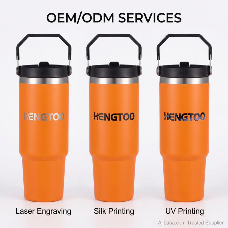 30oz Portable Stainless Steel Coffee Mug with Handle and Lid 6-12 Hours Thermal Insulation BPA Free for Travel