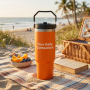30oz Portable Stainless Steel Coffee Mug with Handle and Lid 6-12 Hours Thermal Insulation BPA Free for Travel