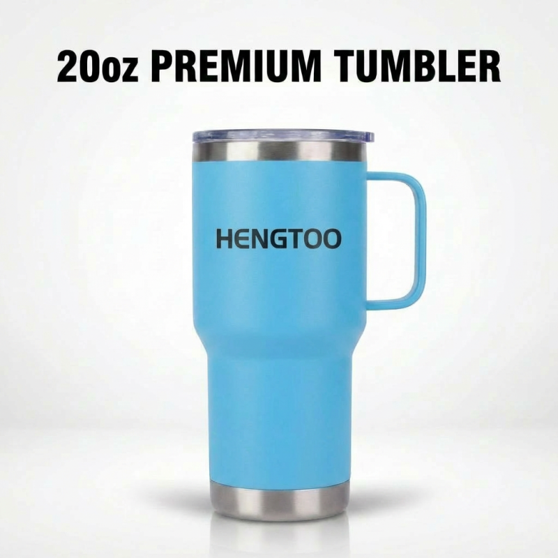 Stainless Steel Double Wall Vacuum Insulated Wine Tumbler Glitter Shimmer Surface BPA Free Large Capacity for Back School