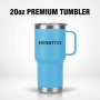 Stainless Steel Double Wall Vacuum Insulated Wine Tumbler Glitter Shimmer Surface BPA Free Large Capacity for Back School