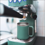 Custom Insulated Vacuum Stainless Steel Travel Coffee Mug with Handgrip and Lids Portable Travel Cup Vacuum Insulated Coffee Mug