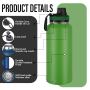 Hot Custom 18oz Stainless Steel Water Bottle Colorful Travel Gym Thermal Insulated Reusable Gym Water Bottle