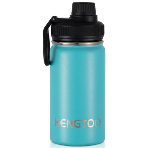 Wholesale Stainless Steel Vacuum Insulated Double Walled Thermal Sport Bottle with Handle and Lid for School Kids and Camping