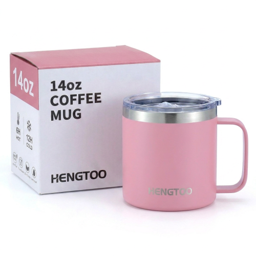 Wholesale Stainless Steel 14oz Coffee Mug Durable Insulated Thermal Mug for Home Office Cafe and Outdoor Activities