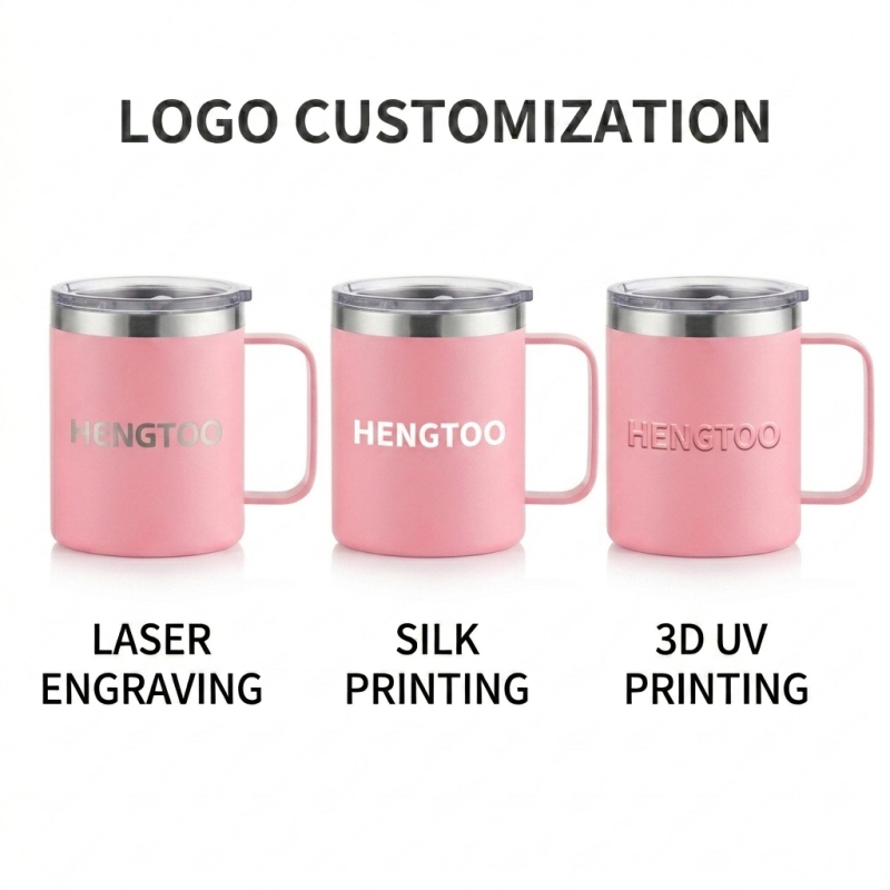 High Quality 12oz Stainless Steel Travel Mug Insulated Coffee Mug Portable Thermos Mug for School Home
