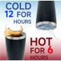 Customized 20oz Stainless Steel Tumbler Hot Water Flask Thermal Cooling Insulated Coffee Mug Take Away Travel Coffe Cup Reusable