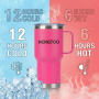 Fashion American Style Minimalist Stainless Steel Vacuum Insulated for with BPA Free for Daily Hydration