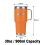 Eco-friendly BPA Free Food Grade Stainless Steel Vacuum Flask 6-12 Hours Thermal Insulation Leak-Proof Design for School Kids