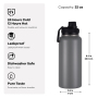Hot Sale 1000ml 12-24hr Thermal Insulation Portable Design Stainless Steel Vacuum Insulated Thermos Flask  for Outdoor Use