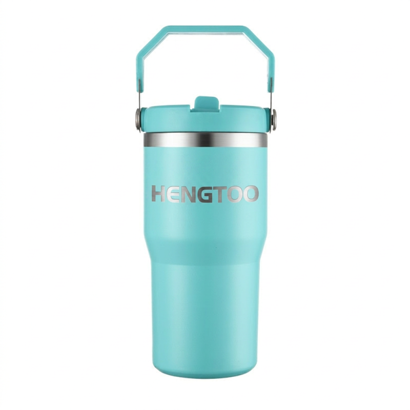 Vacuum Thermoses Handle Lid Stainless Steel Double Wall BPA Free 20oz 12-24hr Thermal Insulation for Backpacking Camping Outdoor