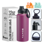 18oz/32oz Vacuum Insulated Stainless Steel Water Bottle Magsafe Magnetic & Phone Holder Custom Logo Sports Outdoor Flask