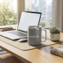 Reusable Stainless Steel Vacuum Insulated Travel Mug with BPA Free Design for Camping and Office Use