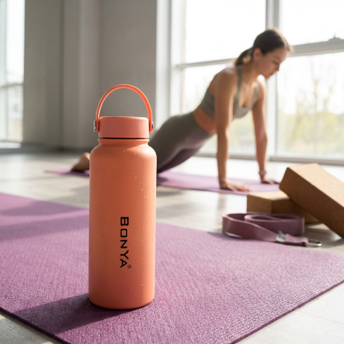 Top-Rated 32oz Vacuum Insulated Stainless Steel Sports Water Bottle Double Wall Leak-proof Flask for Gym Outdoor Travel