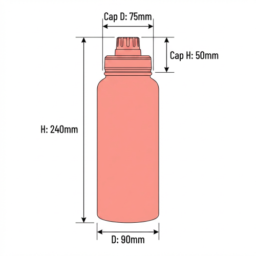 Top-Rated 32oz Vacuum Insulated Stainless Steel Sports Water Bottle Double Wall Leak-proof Flask for Gym Outdoor Travel