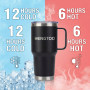 New Arrival Aesthetic Gradient Color Double Wall Vacuum Insulated Stainless Steel Leak-Proof 30oz Drinking Bottle 6-12hrs