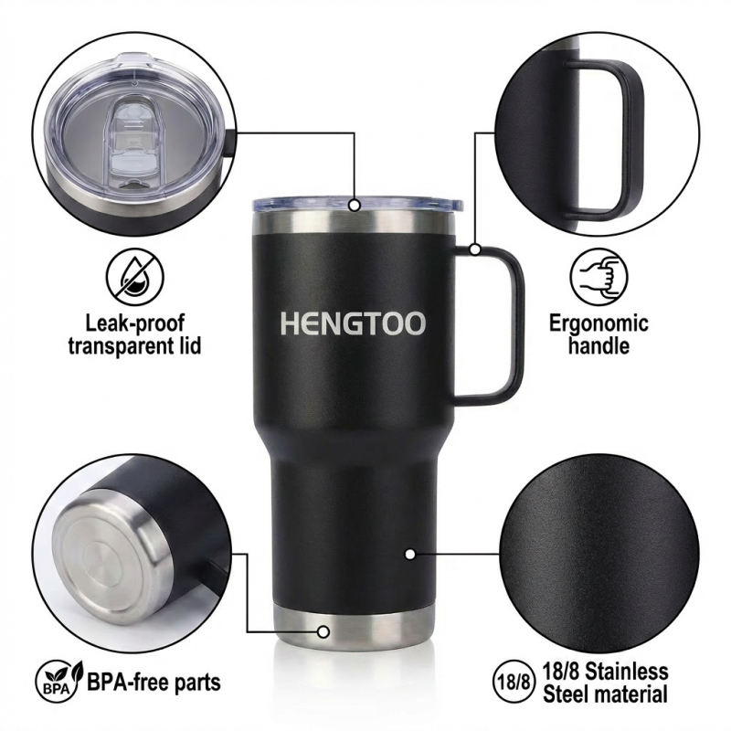 New Arrival Aesthetic Gradient Color Double Wall Vacuum Insulated Stainless Steel Leak-Proof 30oz Drinking Bottle 6-12hrs