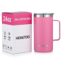 Premium Classic Stainless Steel Vacuum Insulated Travel Mug Leakproof Design for Camping and Outdoor Use