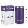 Premium Classic Stainless Steel Vacuum Insulated Travel Mug Leakproof Design for Camping and Outdoor Use