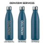 Wholesale Custom Logo 500ml Cola Style Bottle Vacuum Flask Stainless Steel Insulated Camping Large Capacity for Gifts