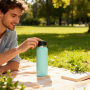 22oz 304 Stainless Steel Vacuum Thermos Wide Mouth Space Cup 