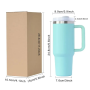 40oz Adventure Quencher Double Wall Stainless Steel Beer Tumbler