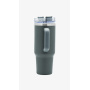 40oz Insulated Travel Tumbler With Handle and Straw