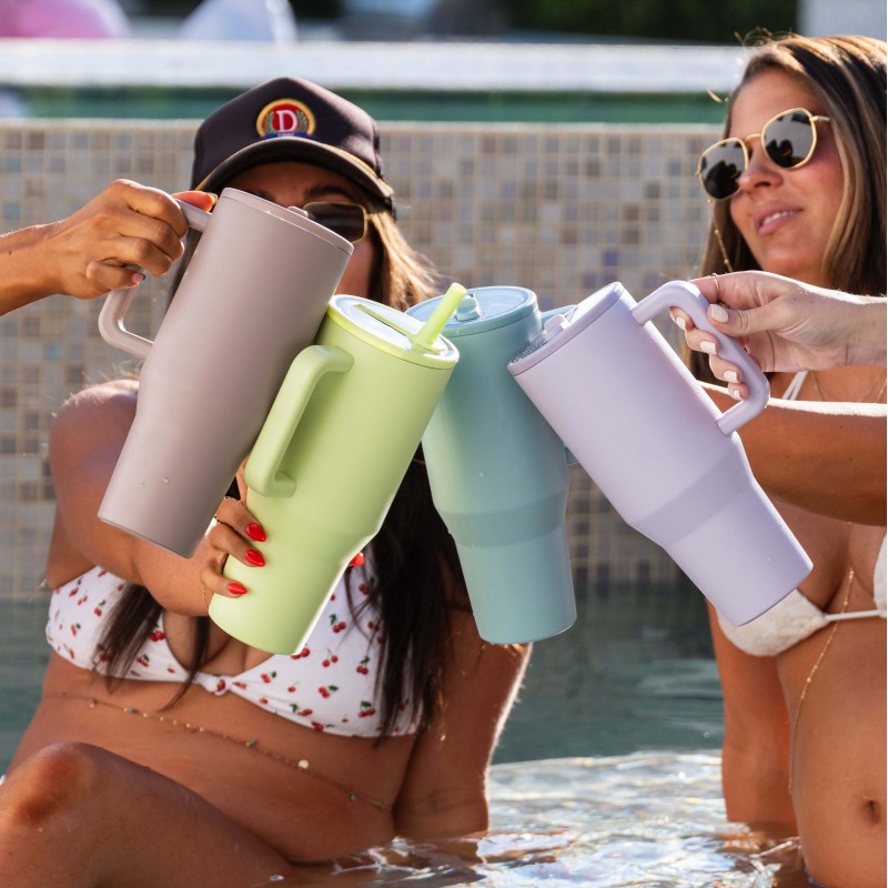40oz Modern Tumbler with Handle