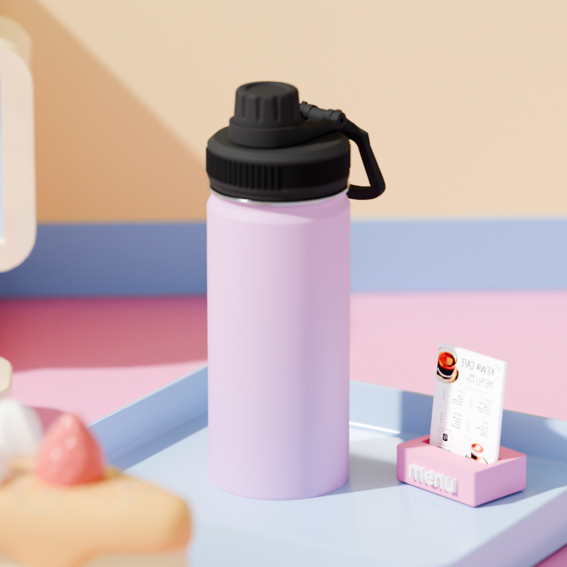 16oz Vacuum Insulated Stainless Steel Kids Water Bottle