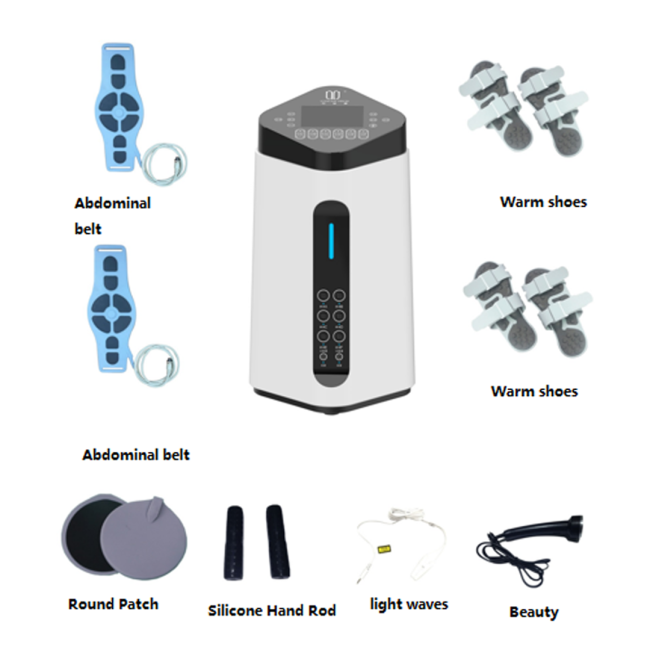 Multifunctional pulsed light wave therapy device