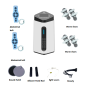 Multifunctional pulsed light wave therapy device