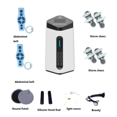 Multifunctional pulsed light wave therapy device