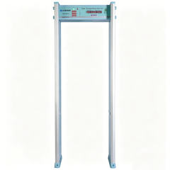 Economic metal detection security door