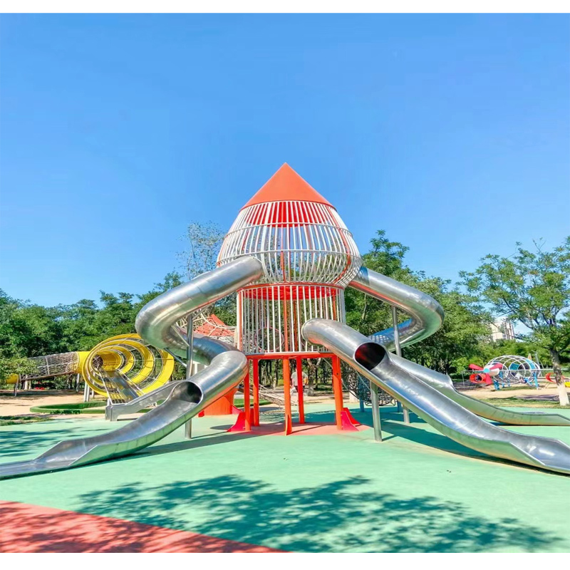 Marine Series of Children's Slides Outdoor Safety Plastic Slides Multicombination Children's Slide Outdoor Playground