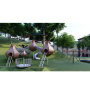 Custom Indoor Mall Stainless Steel Slide Adults and Outdoor Children's Tube Slide Plastic Vinyl Material for Kids