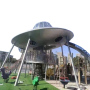 Custom Indoor Mall Stainless Steel Slide Adults and Outdoor Children's Tube Slide Plastic Vinyl Material for Kids