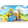 Kindergarten Slide Little Doctor Slide Small Outdoor Children's Play Equipment Plastic Slide Outdoor Play
